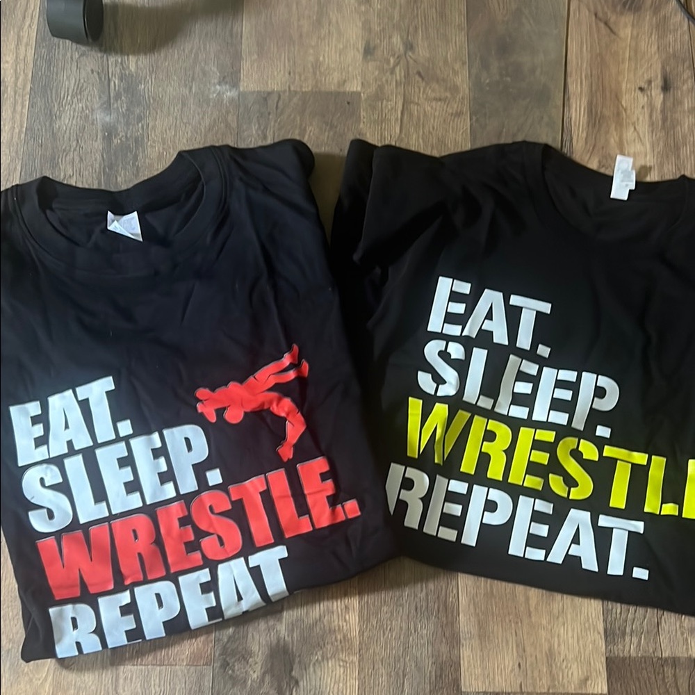 Eat Sleep Wrestle Repeat T-Shirts